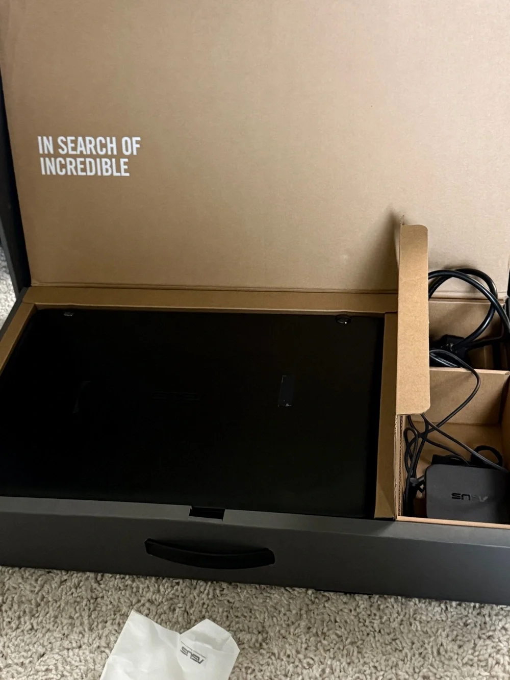 ASUS *Brand New * Black Laptop with Windows and Eye detection